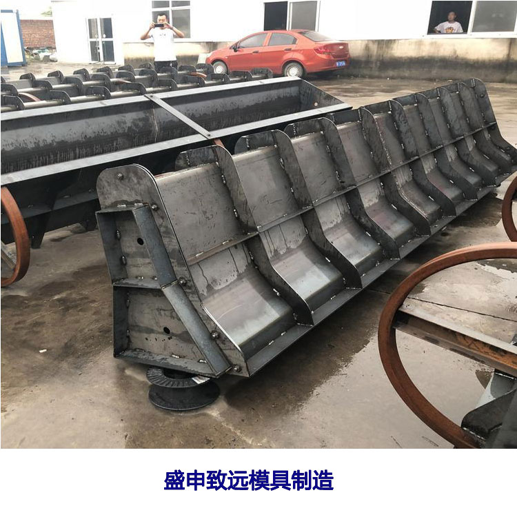 配重块模具 盛申致远  负重块模具  石油工程水泥块钢模具  管道配重块模具