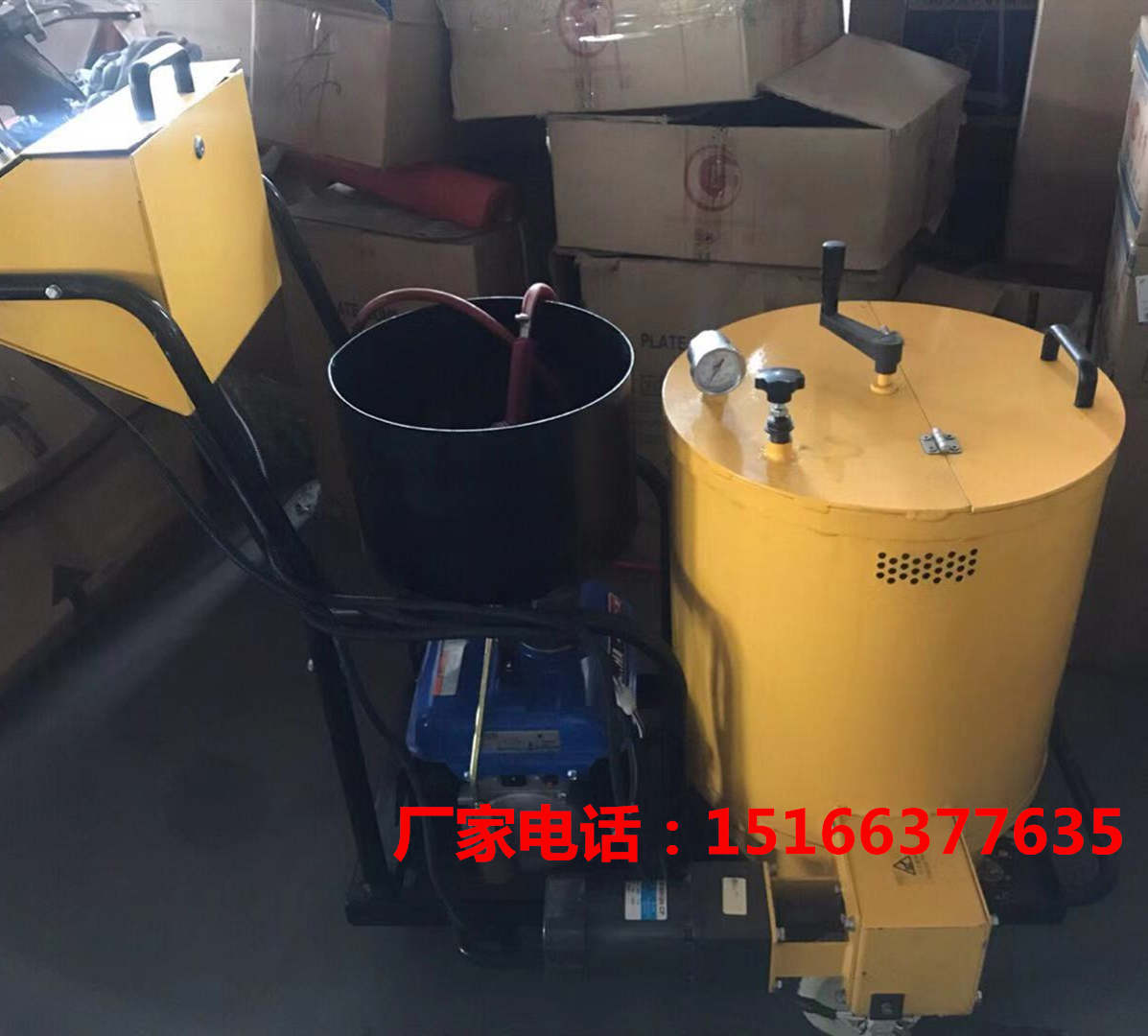 小型沥青灌缝机马路伸缩缝灌缝机热熔釜灌缝机金尊机械  小型沥青胶灌缝机  热熔沥青灌缝机  马路热熔釜灌缝机