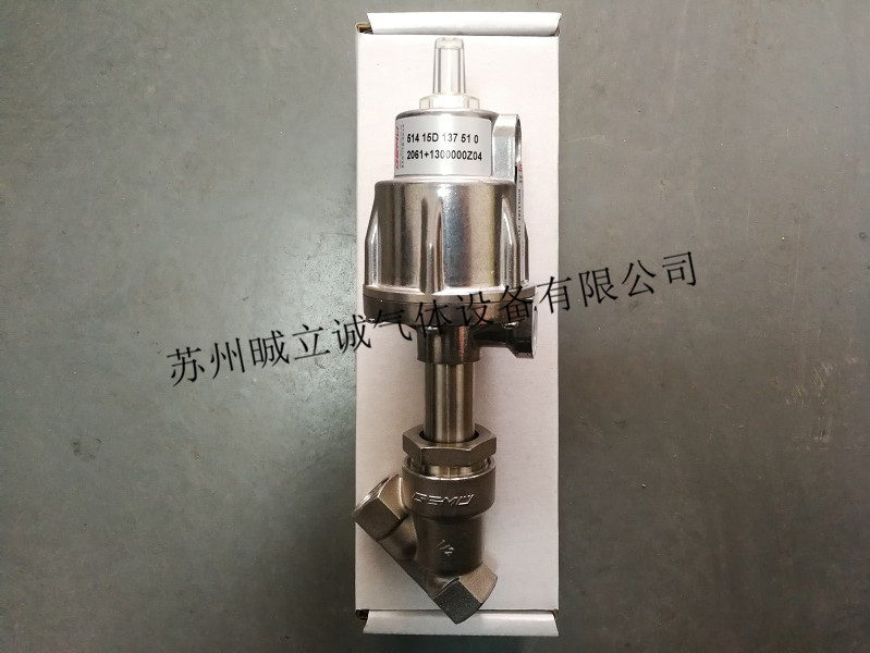盖米气动角座阀51415D137510  盖米51415D137510  德国GEMU气动角座阀