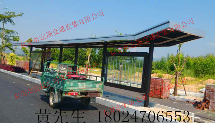广东深圳市公交候车亭重建新建项目找东莞宏晟交通设施