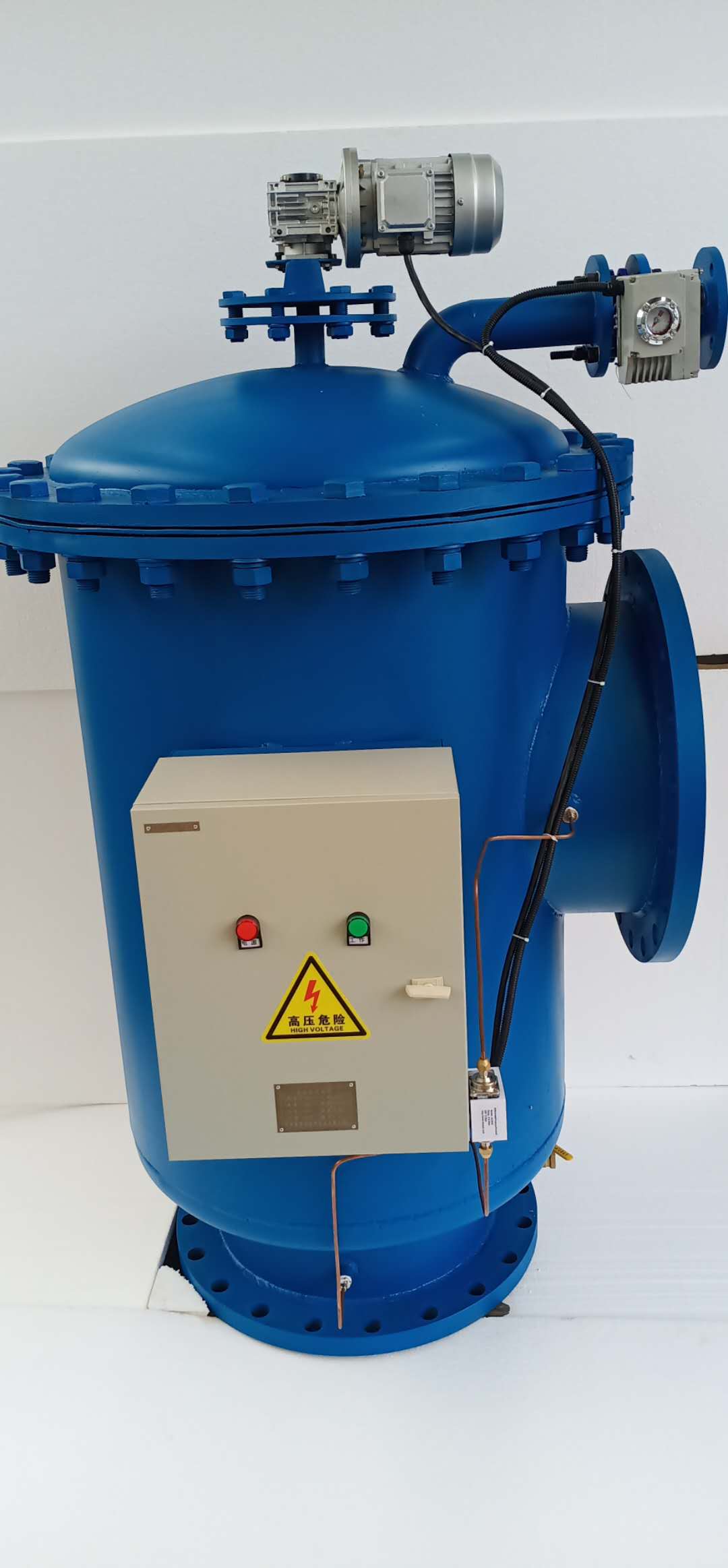 北漂全自动自清洗过滤器 顾客特殊定制超大功率  去除水中杂质  自动清洗过滤器  自动排污过滤器