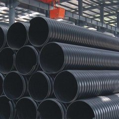HDPE钢带增强螺旋波纹管报价  钢带波纹管  排水排污管
