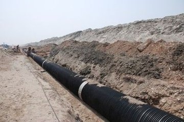 质量好HDPE实壁管骨架塑料复合管厂家  管骨架管