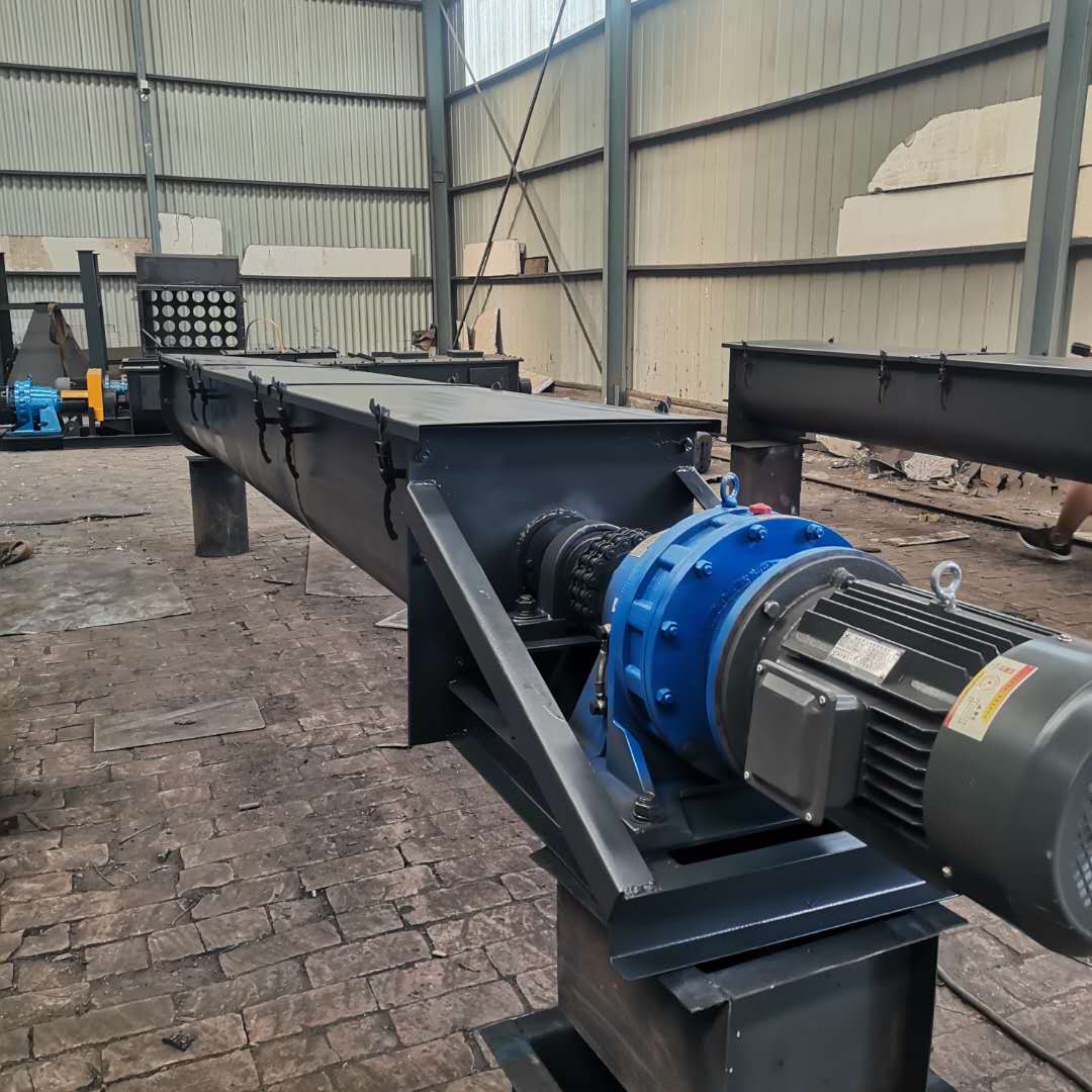 污泥无轴螺旋输送机 厂家无轴螺旋送料器设备