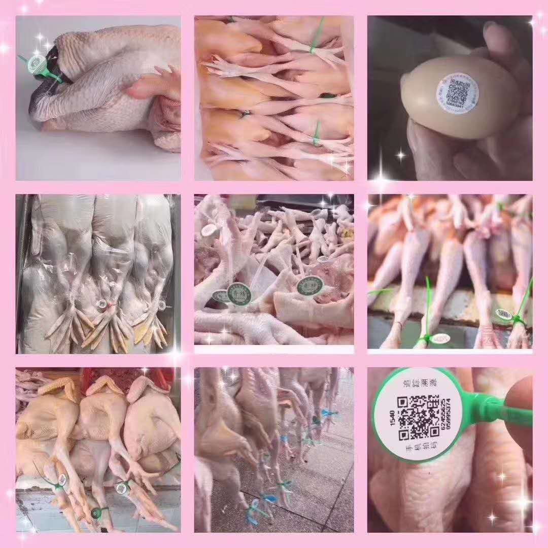 一物一码的溯源追溯标识重庆金禾通印刷变动二维码追溯&nbsp;&nbsp;大闸蟹蟹卡蟹扣&nbsp;&nbsp;家禽脚环标签&nbsp;&nbsp;扎带溯源标签
