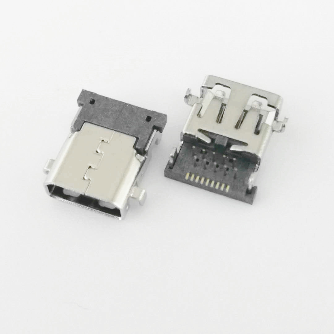 MICRO HDMI 19P母座 反向沉板式 沉板1.01.  MICRO HDNI母座