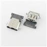MICRO HDMI 19P母座 反向沉板式 沉板1.01.