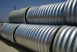 公路钢波纹涵管施工金属波纹涵管高速排水管  波纹涵管厂家  拼装波纹涵管