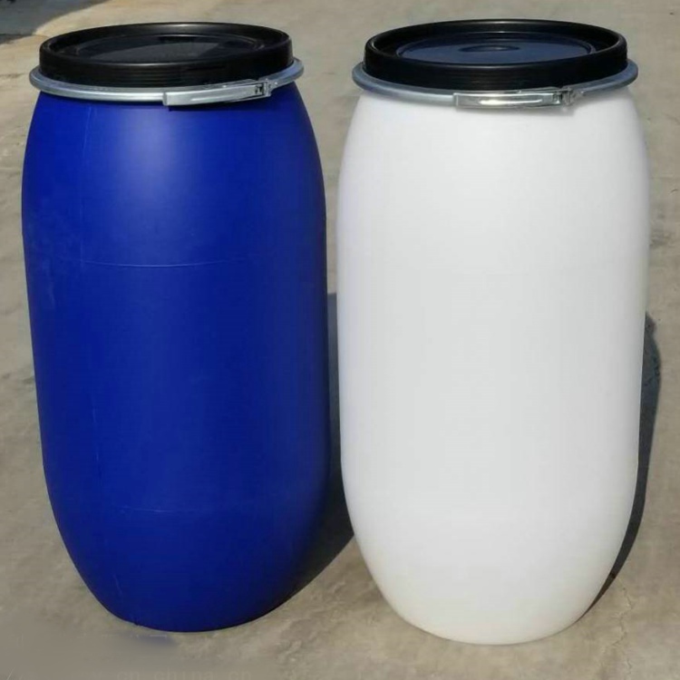160升塑料桶蓝色160L开口塑料桶厂家直销  160L塑料桶  160L开口桶