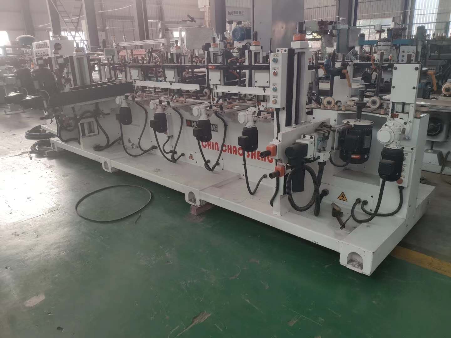出售二手木工机械CHIN CHAO SHENG木工砂边机&nbsp;&nbsp;二手砂边机&nbsp;&nbsp;二手木工砂边机