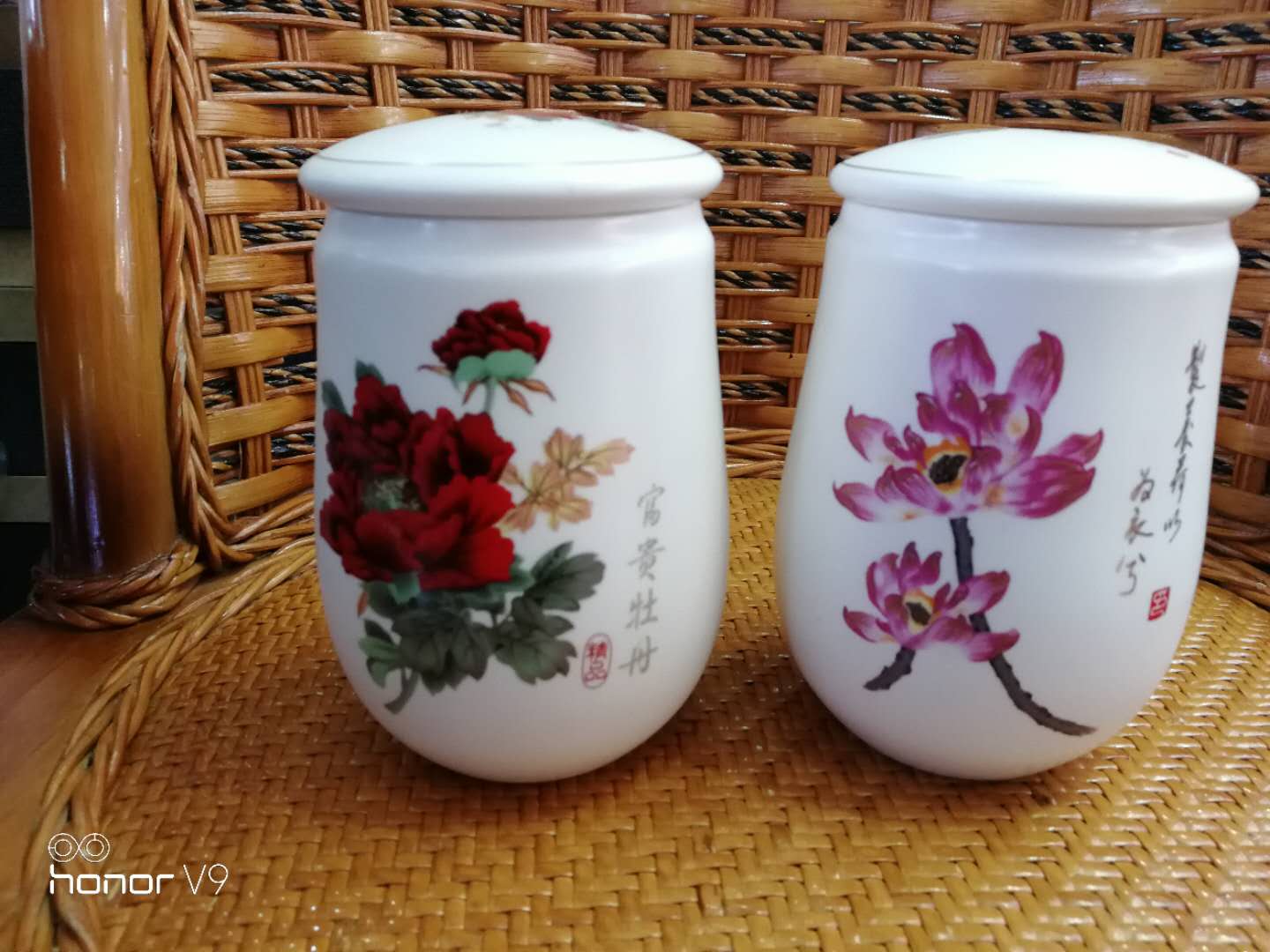 定制景德镇陶瓷茶叶罐加字 小号茶叶罐定制厂家