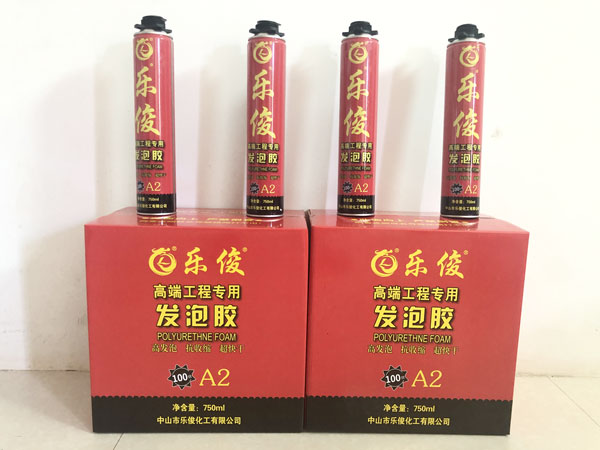 乐俊高端工程A2泡沫剂900g聚氨酯发泡胶  聚氨酯泡沫剂