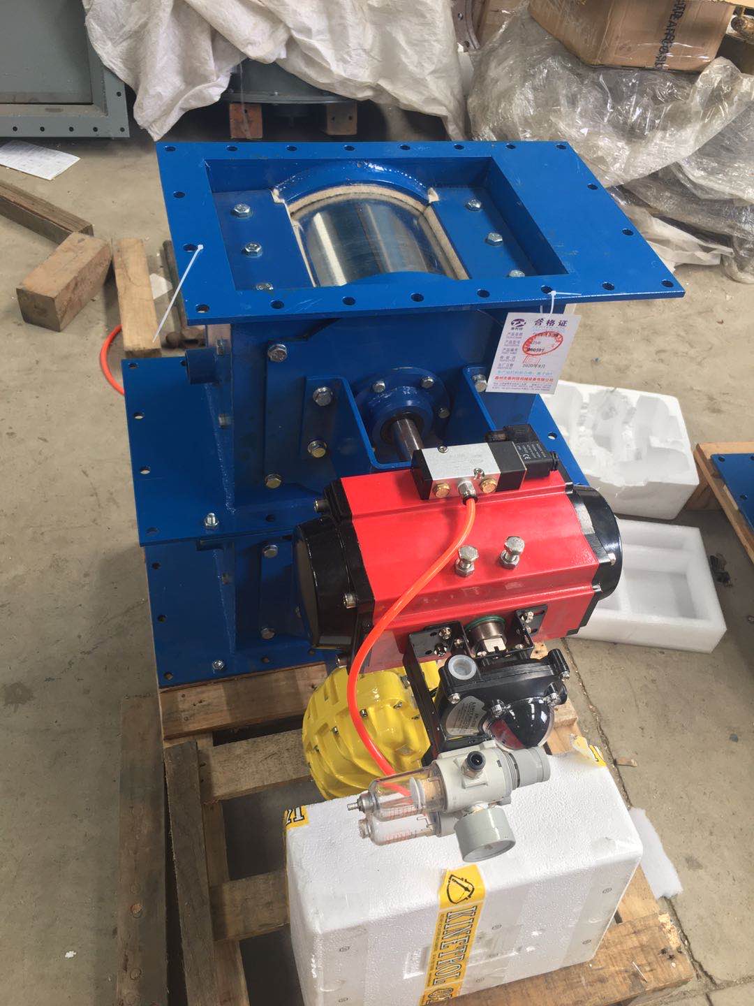 B400x400气动关断阀  CP400