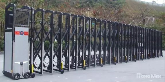 深圳电动门 铝合金电动伸缩门  深圳自动门