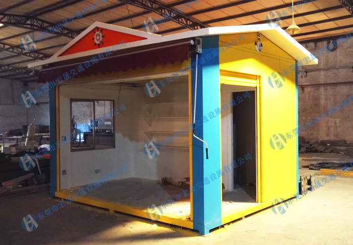 佛山市商场售货亭找厂家找东莞宏晟交通