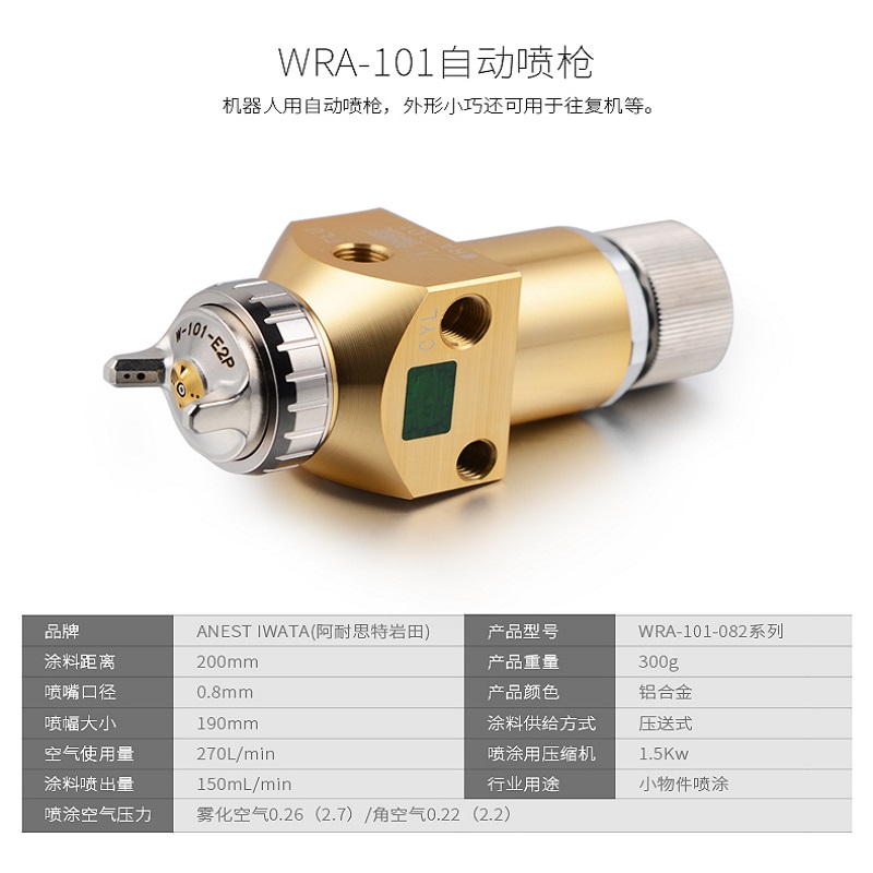 日本岩田自动喷枪WRA101岩田小金枪WRA-101原装进口  日本岩田喷枪WRA101  岩田喷枪WRA-101  日本进口WRA-101岩田