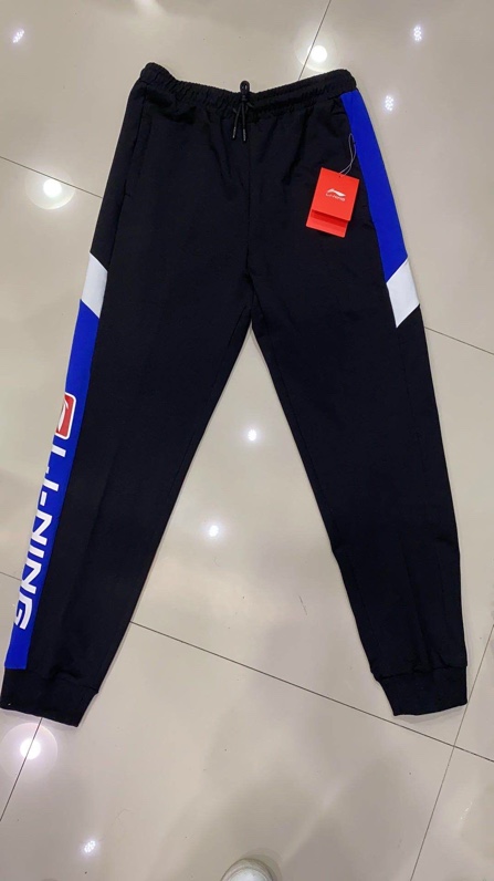 国际品牌李宁针织长裤折扣尾货  品牌尾货折扣