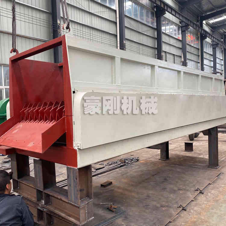 河南建筑垃圾分离机泥石分离筛分级滚轴筛豪刚机械