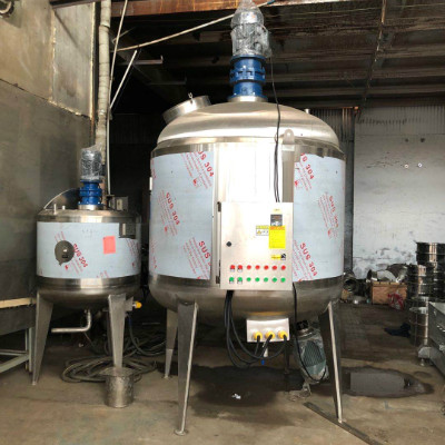 防水浆料反应釜防水胶搅拌罐不锈钢电池浆料分散搅拌机  不锈钢反应釜  不锈钢搅拌罐