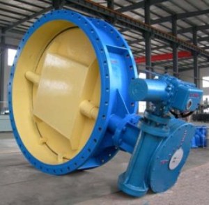 吉汇阀门厂家供应电动法兰大口径蝶阀