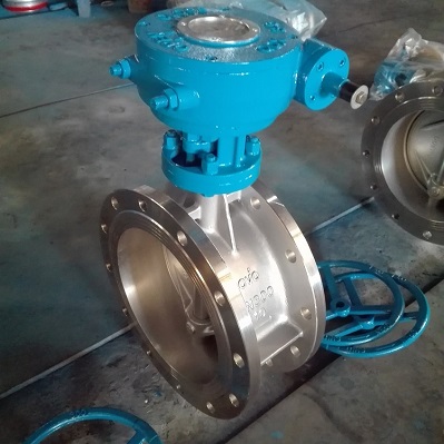 厂家供应手动蝶阀  三偏心  硬密封