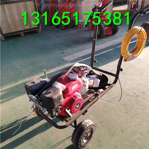 8-20公分汽油马路划线机宗申动力冷喷标线机价格  手推单枪划线机  汽油单枪冷喷划线机  停车位用单枪划线机
