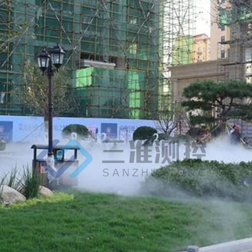 长治市 垃圾中转站降温降尘除臭喷雾系统  造景
