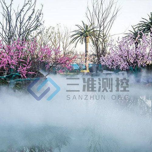 长治市 垃圾中转站降温降尘除臭喷雾系统  造景