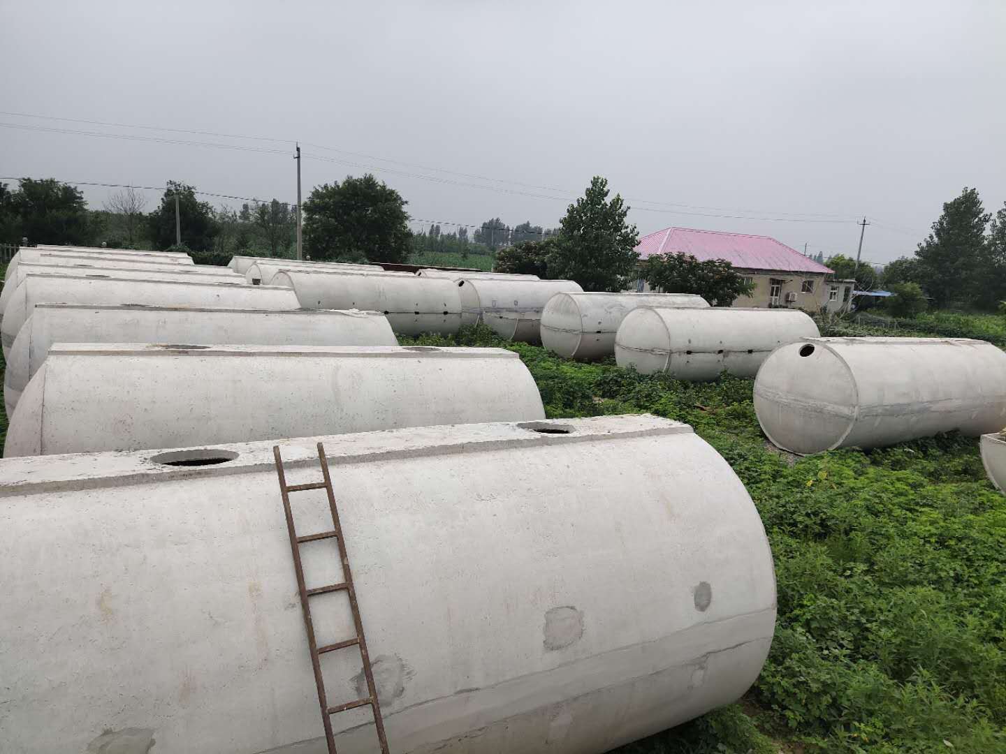 內加筋混凝土化粪池 商砼水泥预制化粪池标准  水泥化粪池  一体化预制水泥化粪池  混泥土钢筋水泥化粪池