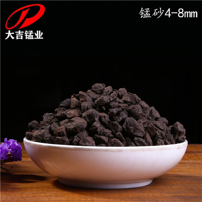 湖南锰砂滤料水处理去铁锰锰砂过滤器自来水去水黄  水处理用锰砂滤料  去铁锰过滤器  环保工程过滤材料