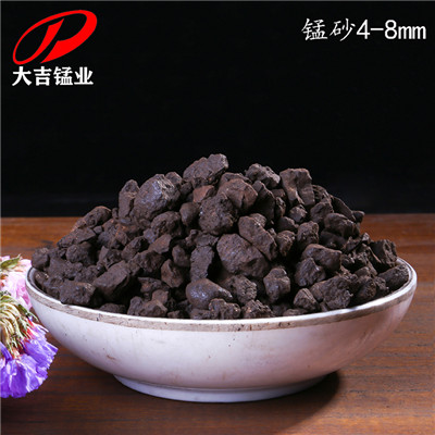 湖南锰砂滤料水处理去铁锰锰砂过滤器自来水去水黄  水处理用锰砂滤料  去铁锰过滤器  环保工程过滤材料