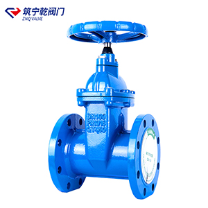 河北筑宁乾 软密封闸阀 Z45X-16Q 手动闸阀dn65  弹性座封闸阀