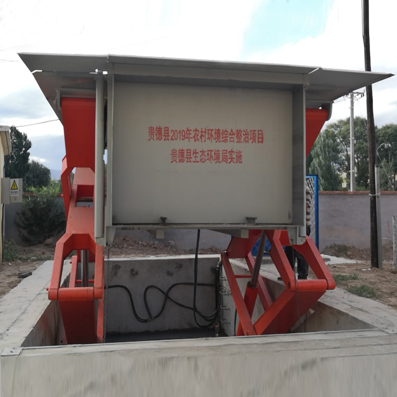 地埋式垃圾站设备  乡镇生活垃圾中转站  10方垃圾转运设备  垃圾处理站建设标准