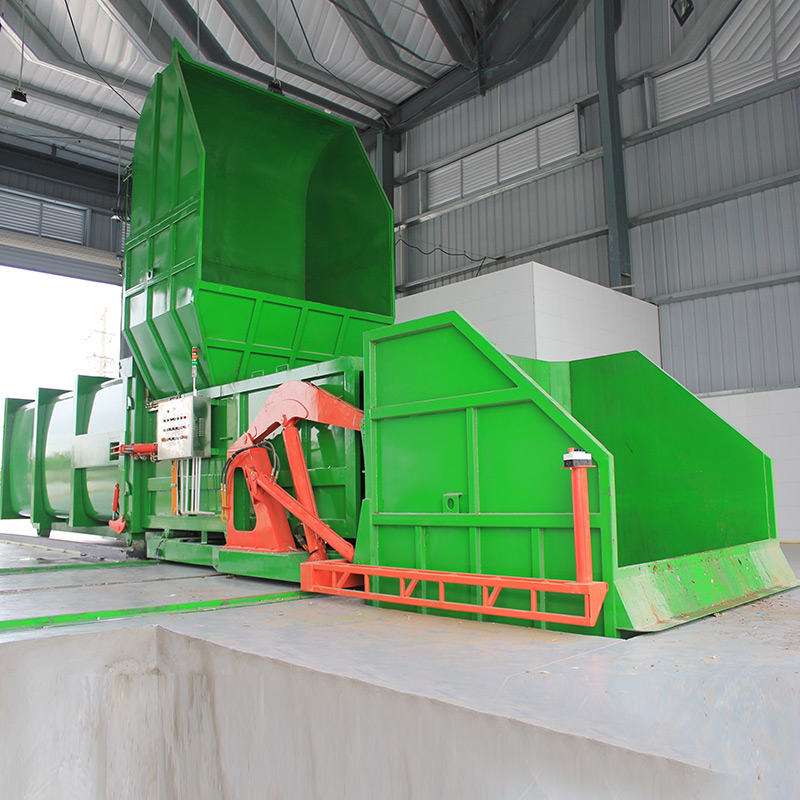 一机两箱水平式垃圾站设备  城市生活垃圾压缩机  大型垃圾处理站  垃圾转运站建设标准