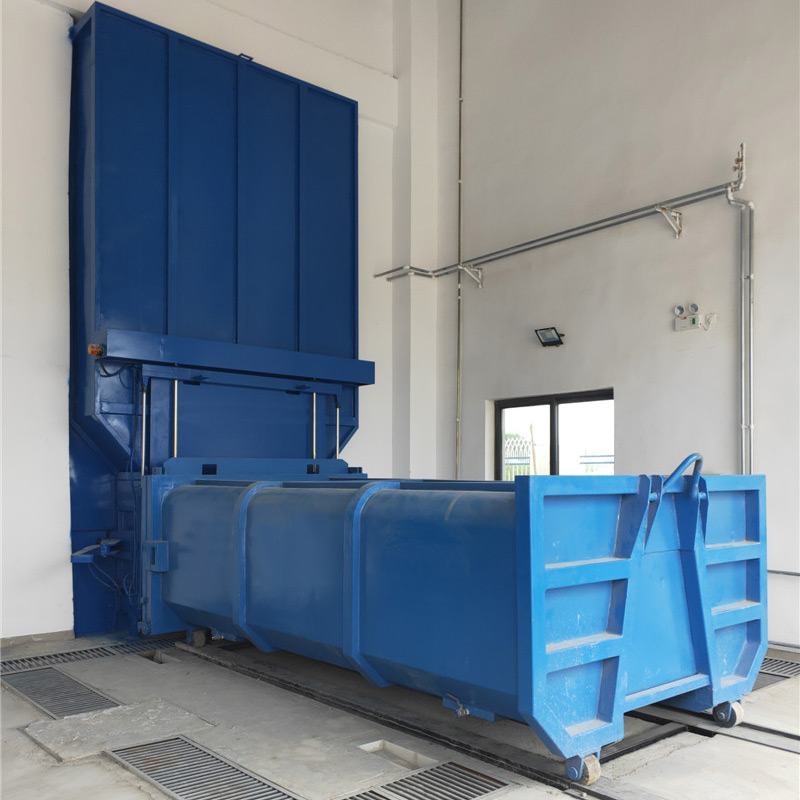 一机两箱水平式垃圾站设备  城市生活垃圾压缩机  大型垃圾处理站  垃圾转运站建设标准