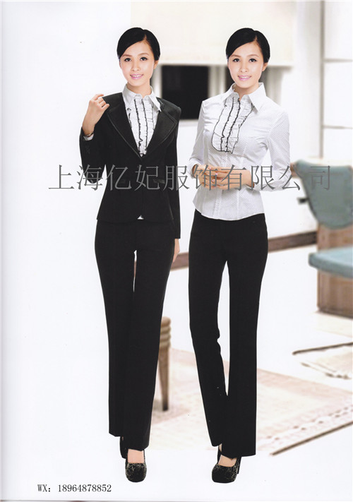 商场珠宝营业员工作服订做厂家上海亿妃服饰&nbsp;&nbsp;导购员工作服