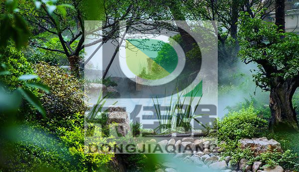 河北公园景观绿化人造雾公园环境空气进化工程  人造雾工程  公园喷雾工程  景观造雾工程