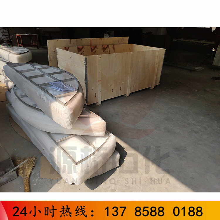pp聚丙烯丝网除雾器 带金属格栅 河北厂家 安平源桥