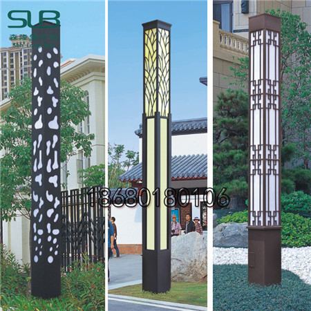 别墅庭院灯户外街道路灯镀锌板防水灯定制景观灯