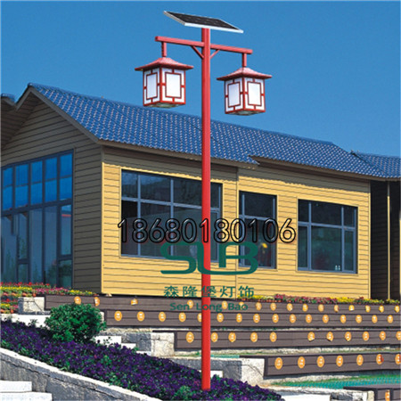 太阳能庭院灯商业街步道灯铝材景观灯3.5m草地灯  3.5m庭院灯