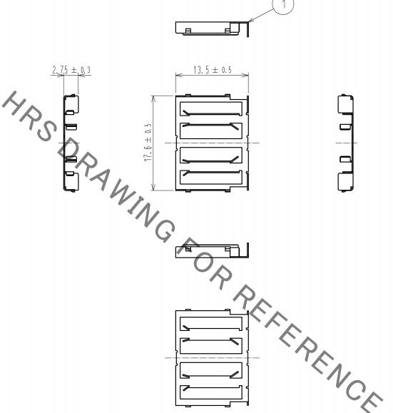 GT32-10S-SP汽车料配件广濑HRS现货正品  HRS代理