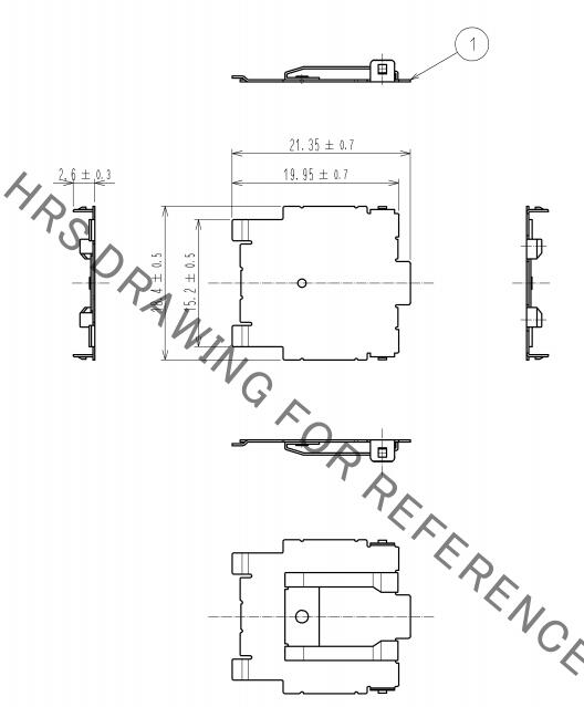 HRS汽车连接器GT32-10S-SC广濑库存  HRS现货  广濑代理