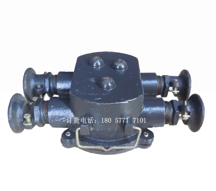 BHD2-100/660(380)-4T煤矿用隔爆型低压电缆 4通低压电缆接线盒 矿用防爆接线盒 井下用防爆接线盒