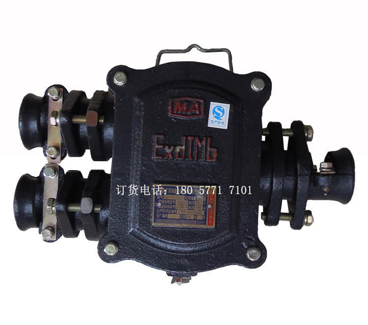 BHD2-100/660(380)-3T煤矿用隔爆型低压电缆 100A低压接线盒 矿用防爆电缆接线盒 井下用防爆接线盒
