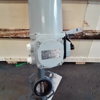 电动软密封对夹蝶阀