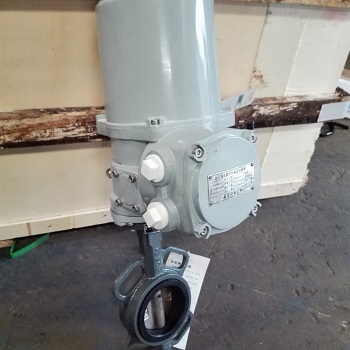 电动软密封对夹式蝶阀