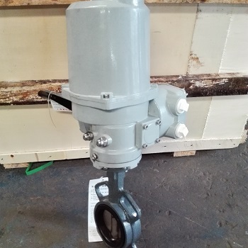 电动软密封对夹式蝶阀