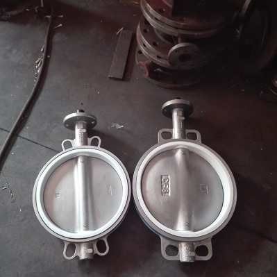 吉汇阀门厂家供应气动四氟密封蝶阀