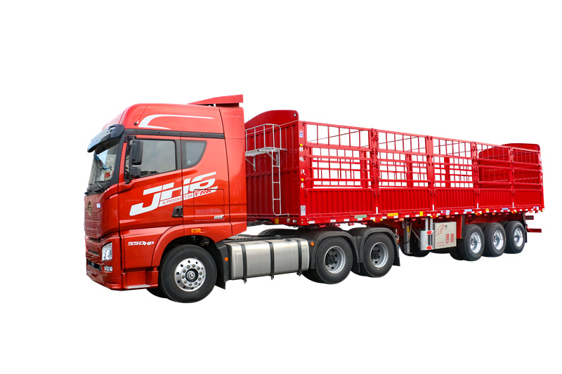 锣响仓栅式载货车 9米6载货车 铝合金工具箱 物流运输车  锣响挂车