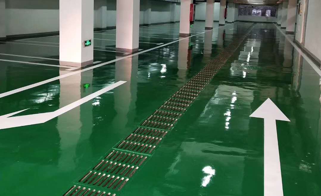 青岛胶州胶南地下停车场环氧地坪  自流平地坪  密封地坪